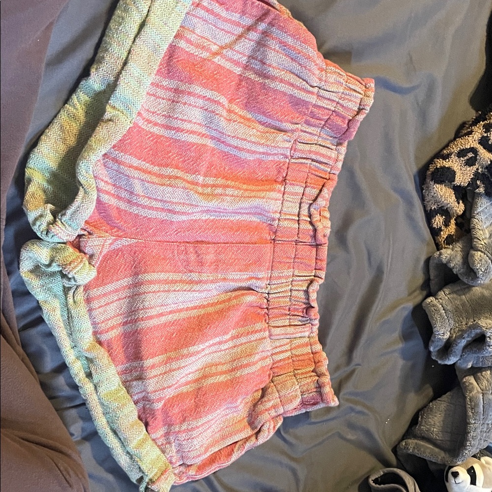FP Movement by Free People Multicolor Striped Shorts